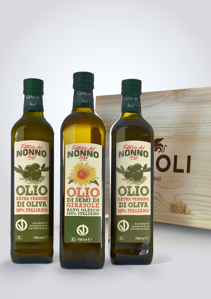 Confezione Regalo Olio Extra Vergine di Oliva IGP Roma